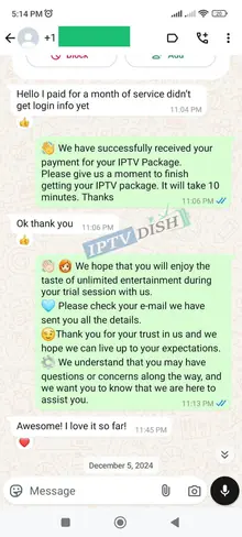 Customer review