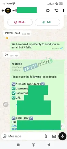 Customer review